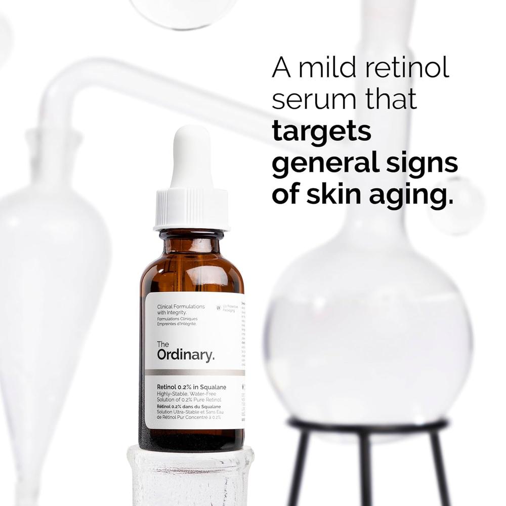 THE ORDINARY RETINOL 0.2% EN ESCUALANO SÉRUM SUAVE ANTIENVEJECIMIENTO | 30 ML. - 2
