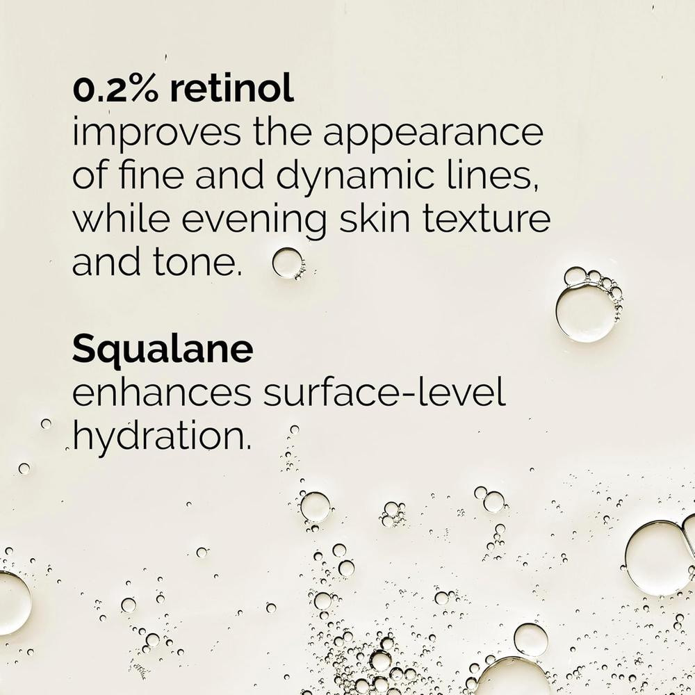 THE ORDINARY RETINOL 0.2% EN ESCUALANO SÉRUM SUAVE ANTIENVEJECIMIENTO | 30 ML. - 3