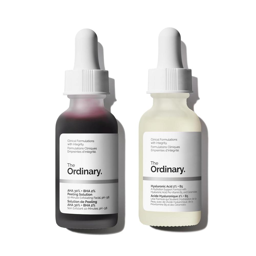 THE ORDINARY PEELING AHA 30% + BHA 2% Y SÉRUM ÁCIDO HIALURÓNICO 2% + B5 - 1