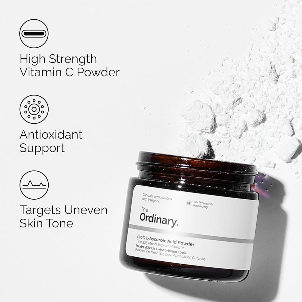 THE ORDINARY POLVO ÁCIDO L-ASCÓRBICO VITAMINA C PURA ANTIOXIDANTE | 20 ML. - 3