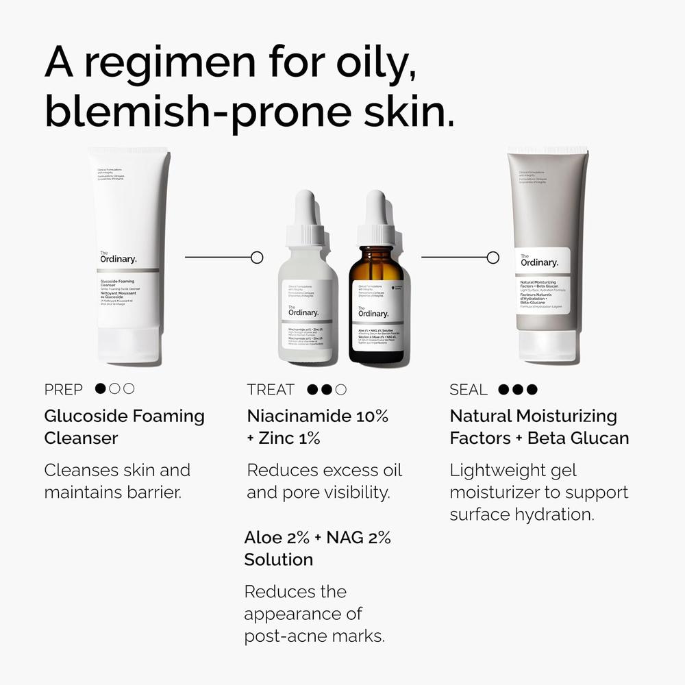 THE ORDINARY SOLUCIÓN ALOE 2% + NAG 2% CALMANTE Y REPARADORA POST-ACNÉ | 30 ML. - 6