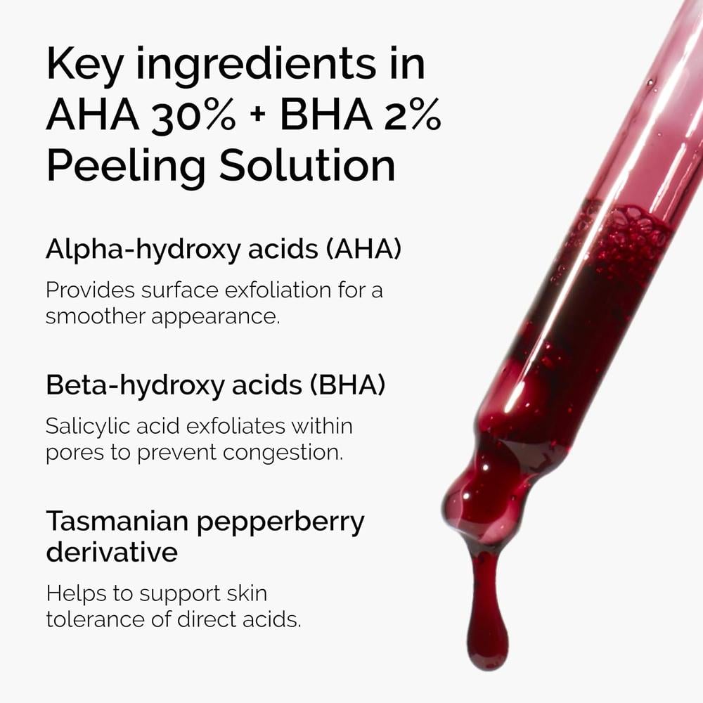 THE ORDINARY PEELING AHA 30% + BHA 2% EXFOLIANTE FACIAL | 30 ML. - 2
