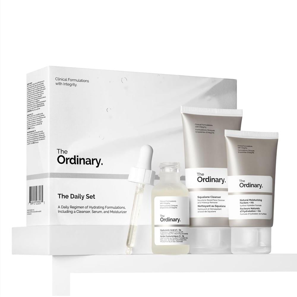 THE ORDINARY SET DIARIO: LIMPIADOR, ÁCIDO HIALURÓNICO Y HIDRATANTE NATURAL - 4