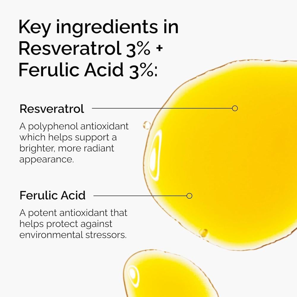 THE ORDINARY SÉRUM RESVERATROL 3% + ÁCIDO FERÚLICO 3% ANTIOXIDANTE | 30 ML. - 2