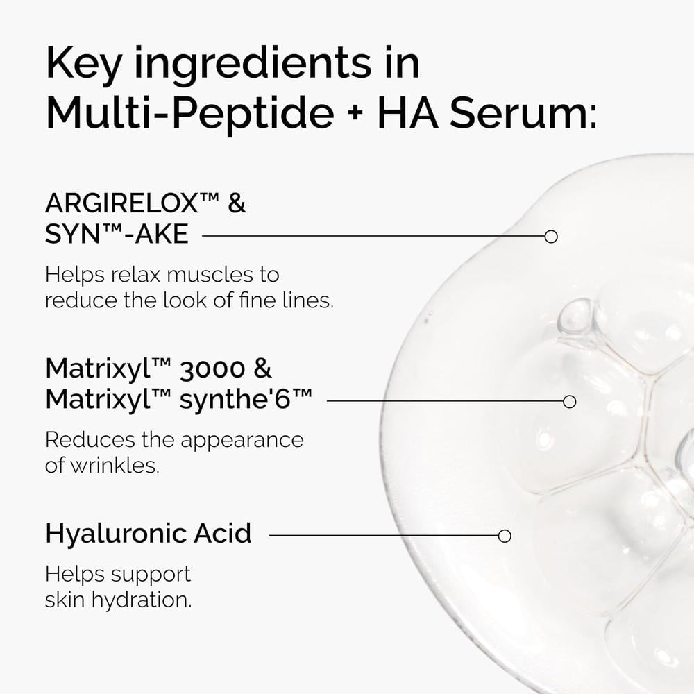 THE ORDINARY SÉRUM MULTIPÉPTIDO + ÁCIDO HIALURÓNICO ANTIEDAD REAFIRMANTE | 30 ML. - 2