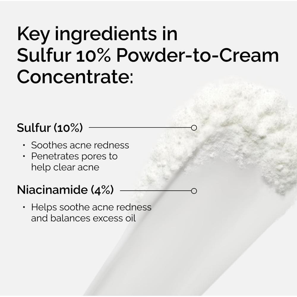 THE ORDINARY TRATAMIENTO DE AZUFRE 10% POLVO A CREMA PARA ACNÉ | 5 ML. - 4