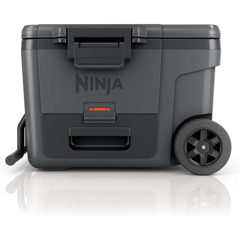 NINJA NEVERA PORTÁTIL FROSTVAULT FB245CG, CON RUEDAS Y CAJÓN SECO, 45 QT / 42,6 L | GRIS - 1