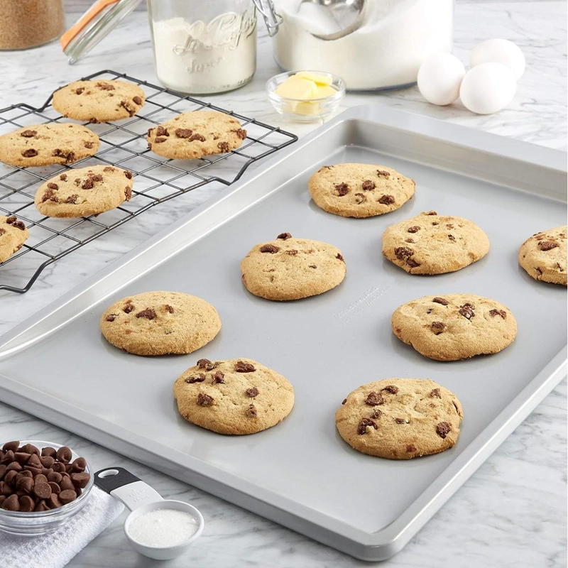 KITCHENAID BANDEJA PARA GALLETAS 13 X 18 IN / 33 X 46 CM, ACERO | PLATEADO - 3