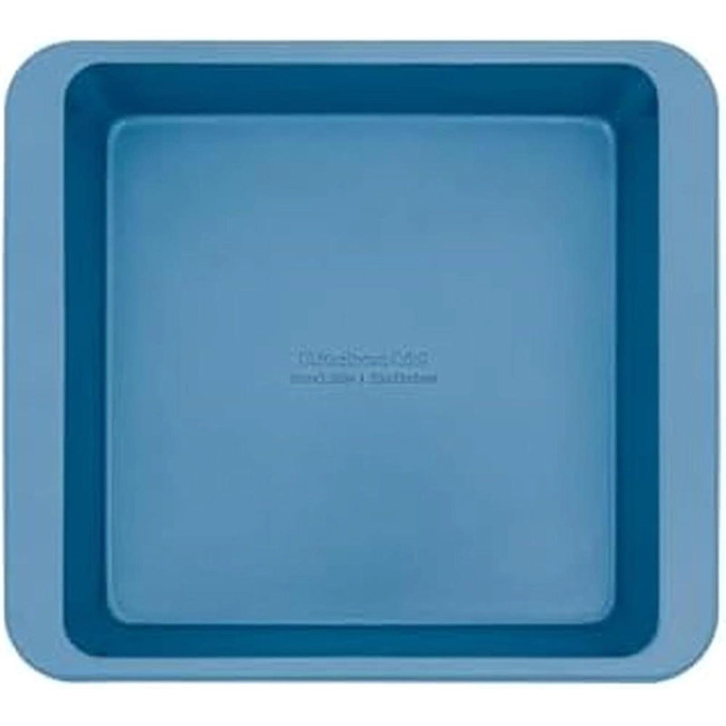 KITCHENAID MOLDE CUADRADO PARA PASTELES 23 CM, ACERO | TERCIOPELO AZUL - 1