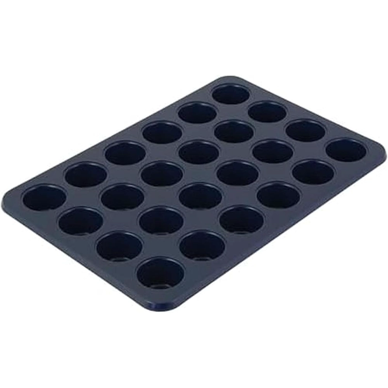 KITCHENAID MINI MOLDE MAGDALENAS 24 TAZAS / 5.6 L, ACERO | AZUL - 1