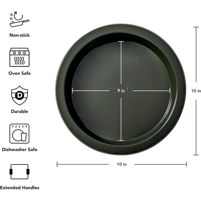 KITCHENAID MOLDE REDONDO PARA TARTAS 23 CM, ACERO | HOJA PERENNE - 2