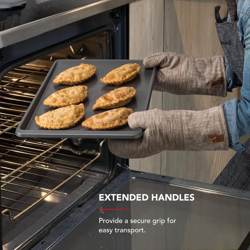 KITCHENAID BANDEJA PARA GALLETAS 33X46 CM, ACERO ALUMINIZADO | PLATEADO - 5