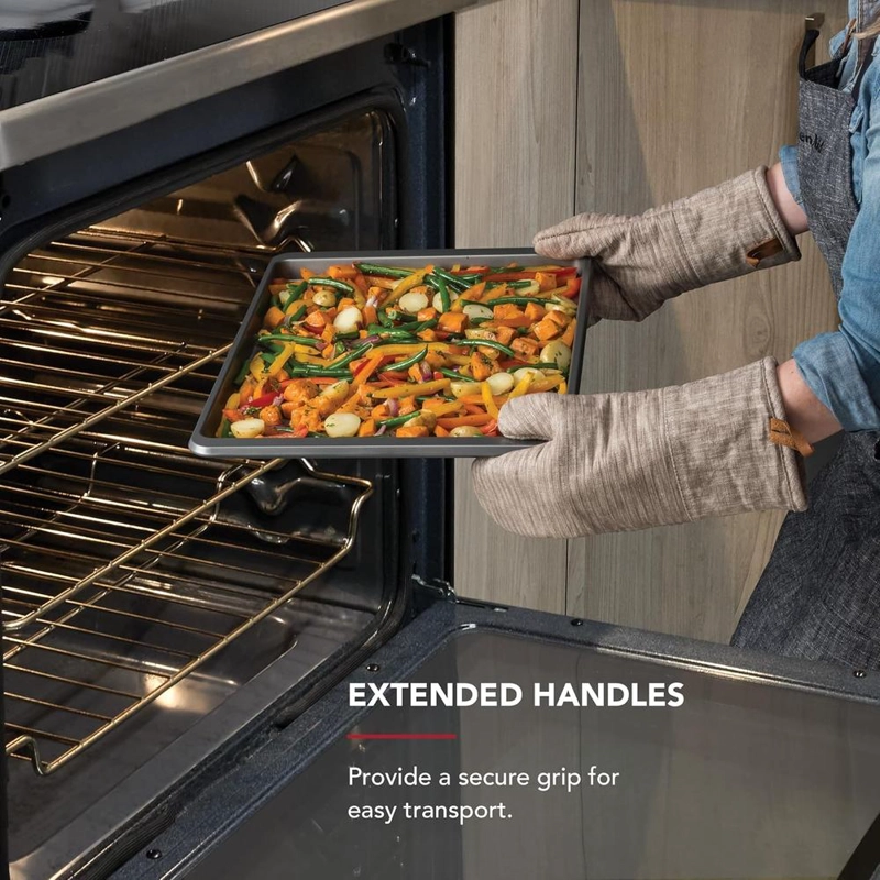 KITCHENAID BANDEJA PARA HORNEAR 33X46 CM, ACERO ALUMINIZADO | PLATEADO - 5