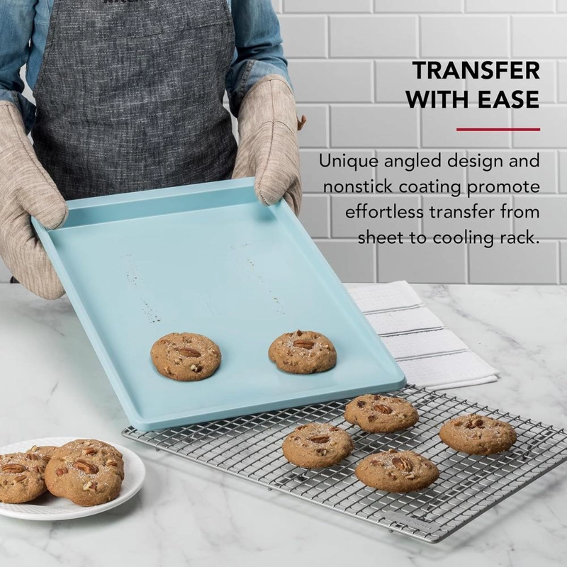 KITCHENAID BANDEJA PARA GALLETAS 33X46 CM, ACERO ALUMINIZADO | AGUA MINERAL - 3