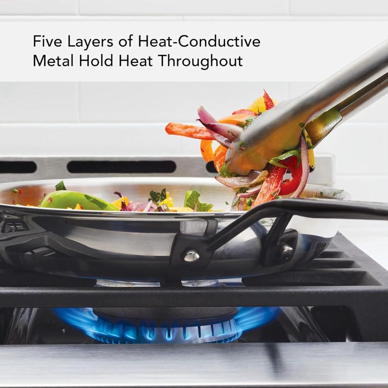 KITCHENAID SARTÉN 25 CM, ACERO INOXIDABLE PULIDO - 3