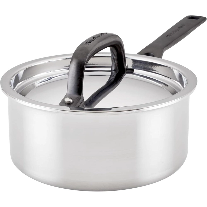 KITCHENAID SARTÉN INDUCCIÓN ACERO INOXIDABLE 1.5 QT / 1.4 L | INOX PULIDO - 1