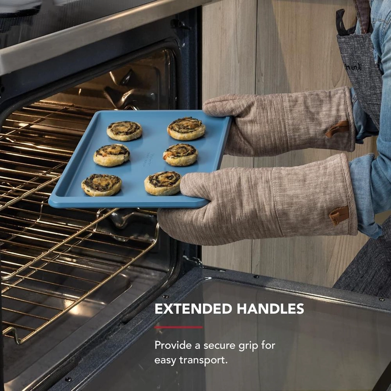 KITCHENAID BANDEJA PARA GALLETAS 25X38 CM, ACERO ALUMINIZADO | TERCIOPELO AZUL - 5