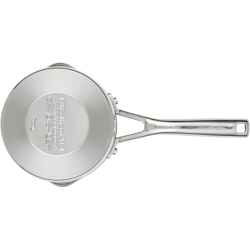 KITCHENAID CACEROLA 1.4 L CON PICOS VERTEDORES, ACERO INOXIDABLE CEPILLADO - 6