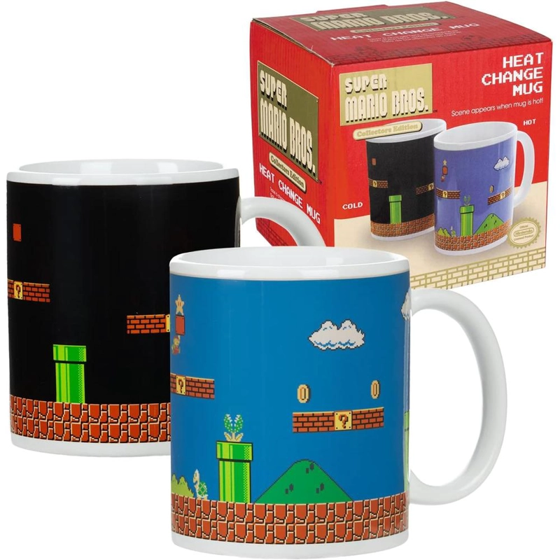 PALADONE SUPER MARIO, TAZA TERMOSENSIBLE COLECCIONISTA - 1