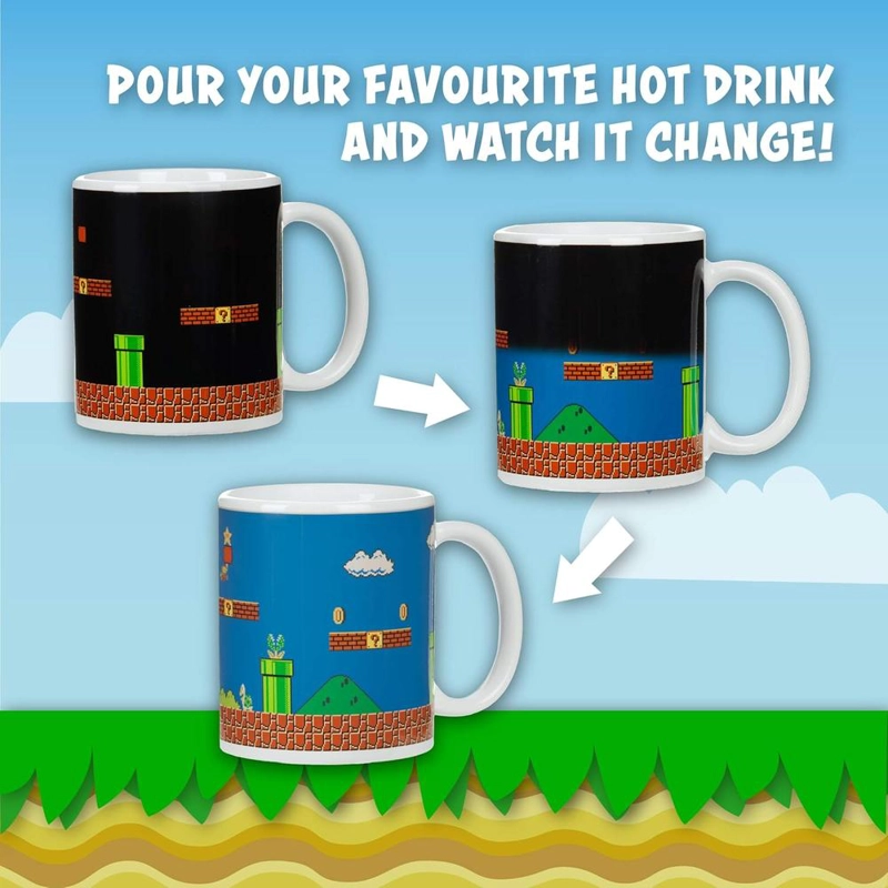 PALADONE SUPER MARIO, TAZA TERMOSENSIBLE COLECCIONISTA - 2
