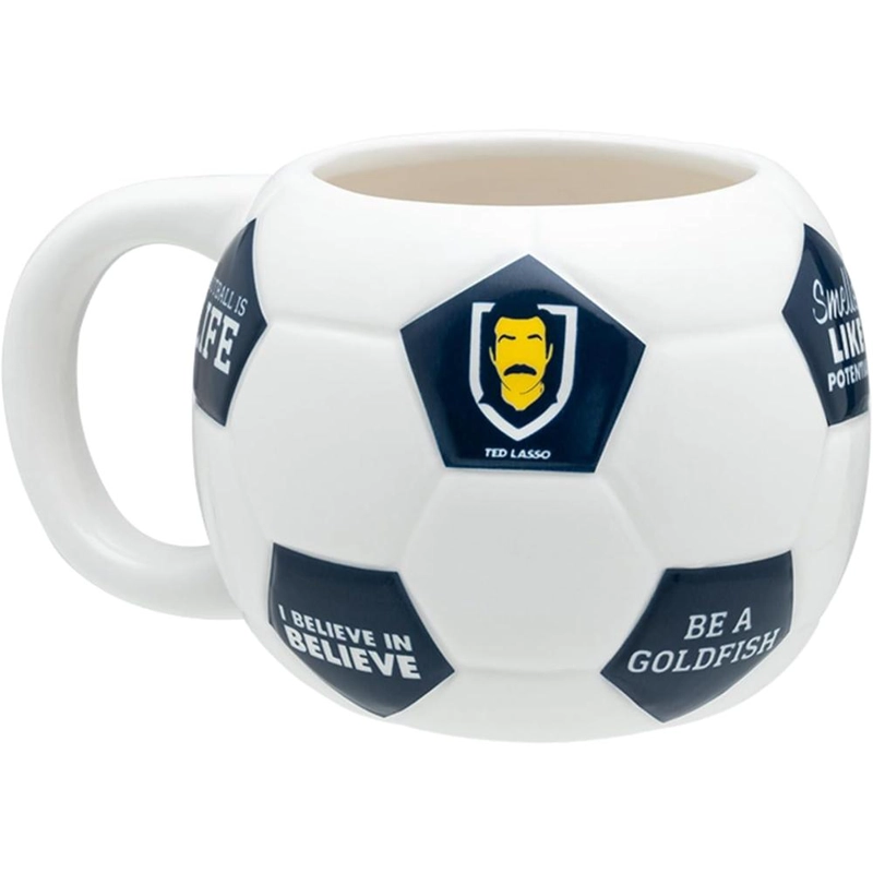 PALADONE TED LASSO, TAZA FÚTBOL CERÁMICA OFICIAL - 1