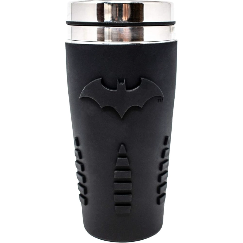 PALADONE BATMAN TAZA DE VIAJE ACERO INOXIDABLE 15 OZ / 444 ML OFICIAL - 1