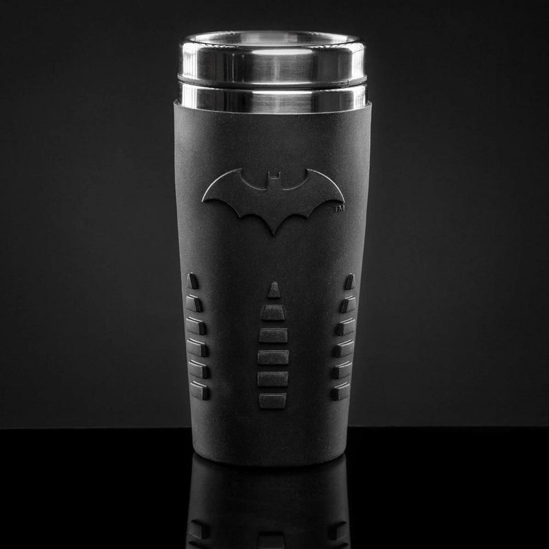 PALADONE BATMAN TAZA DE VIAJE ACERO INOXIDABLE 15 OZ / 444 ML OFICIAL - 5