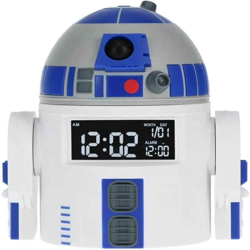 PALADONE STAR WARS R2-D2, RELOJ DESPERTADOR USB 13 CM - 1