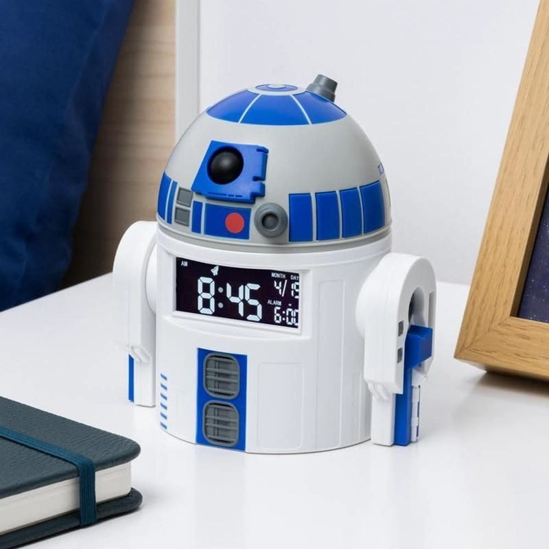 PALADONE STAR WARS R2-D2, RELOJ DESPERTADOR USB 13 CM - 2