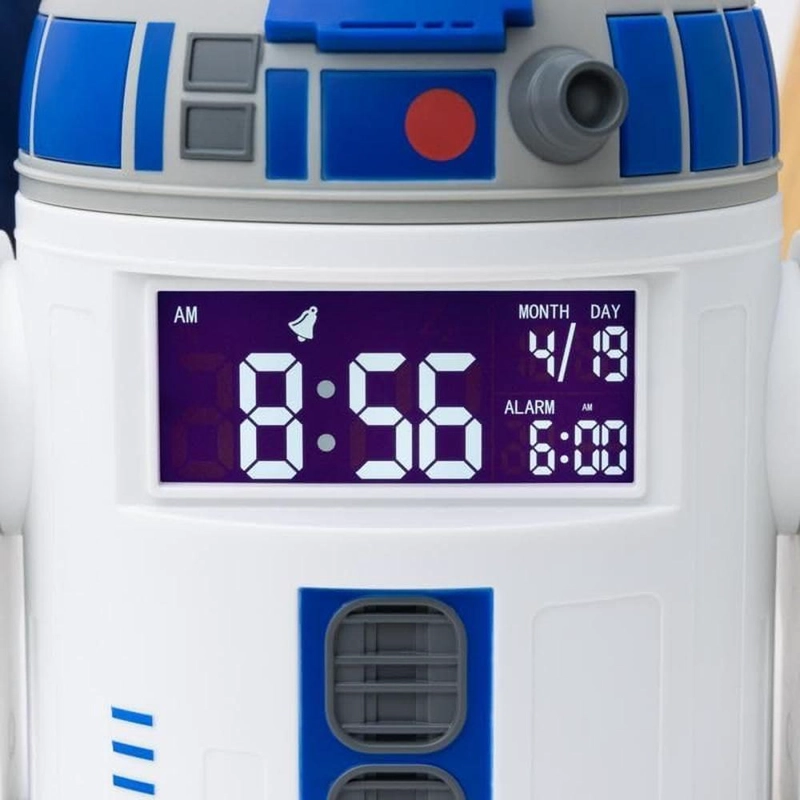 PALADONE STAR WARS R2-D2, RELOJ DESPERTADOR USB 13 CM - 5