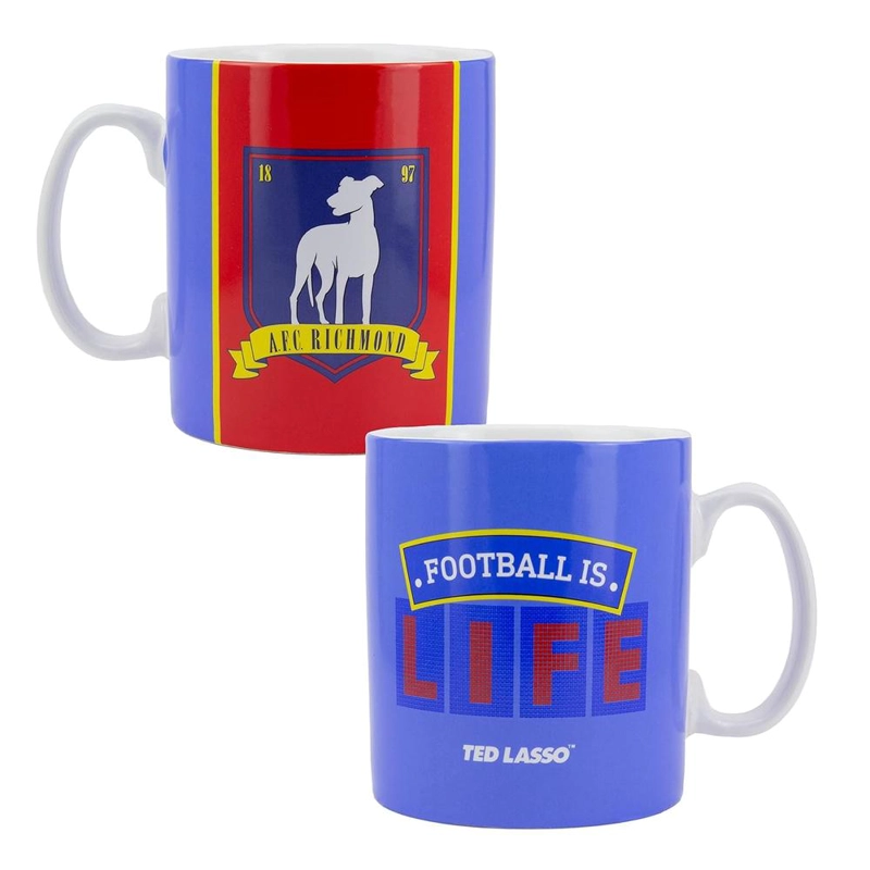 PALADONE TED LASSO, TAZA EL FÚTBOL ES VIDA XL OFICIAL - 1
