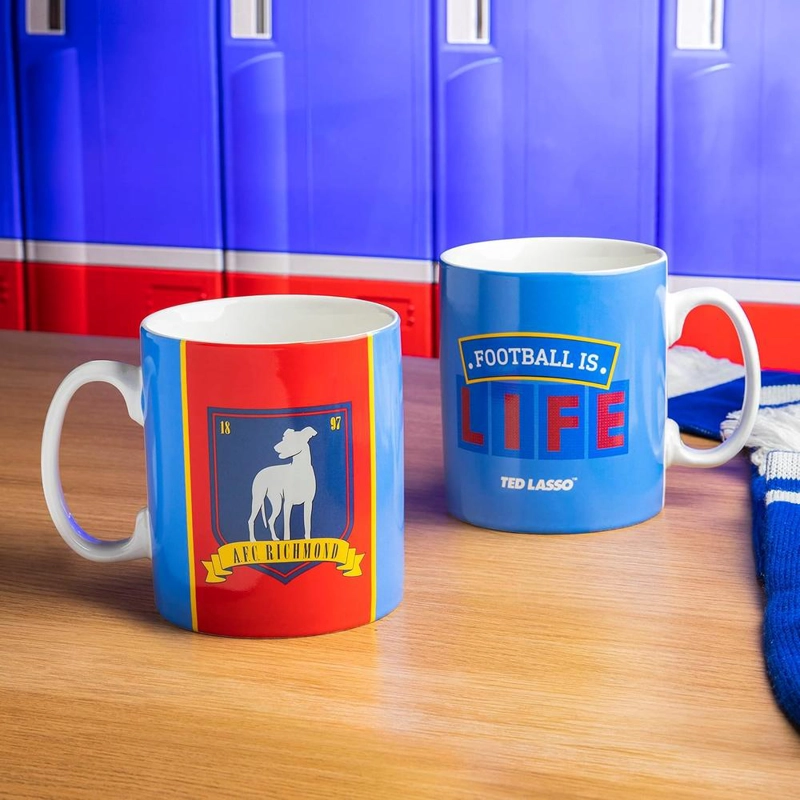 PALADONE TED LASSO, TAZA EL FÚTBOL ES VIDA XL OFICIAL - 2