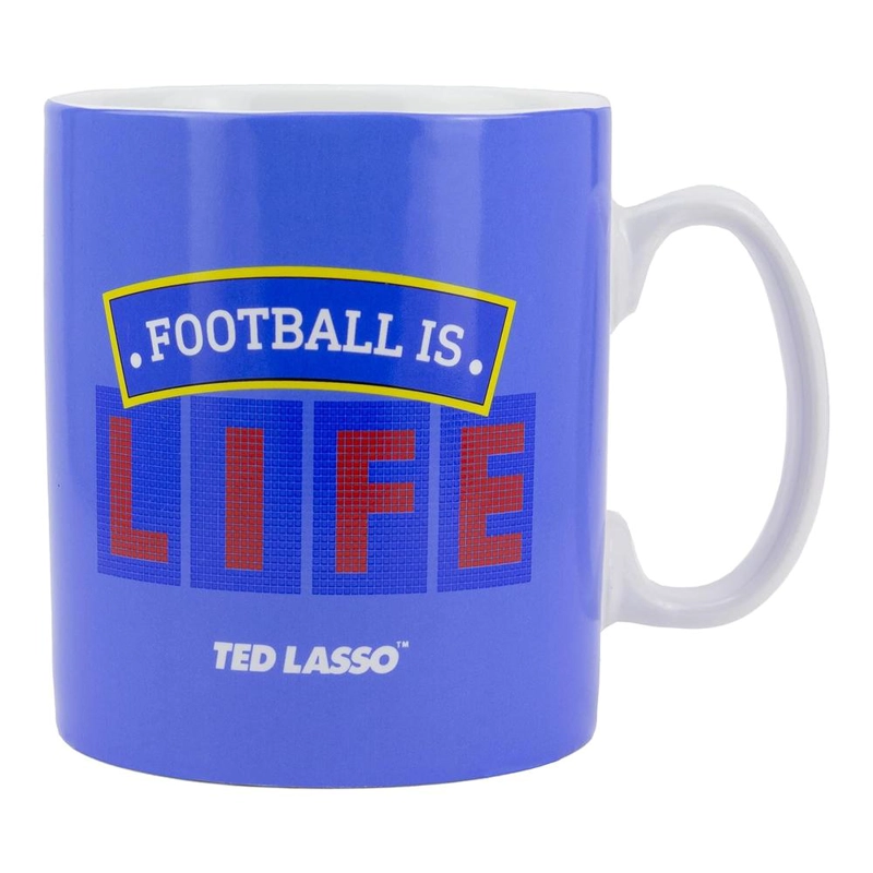 PALADONE TED LASSO, TAZA EL FÚTBOL ES VIDA XL OFICIAL - 4