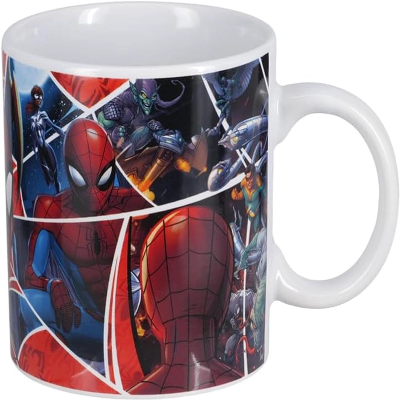PALADONE MARVEL SPIDER-MAN, TAZA XL COLLAGE CÓMICS OFICIAL - 1