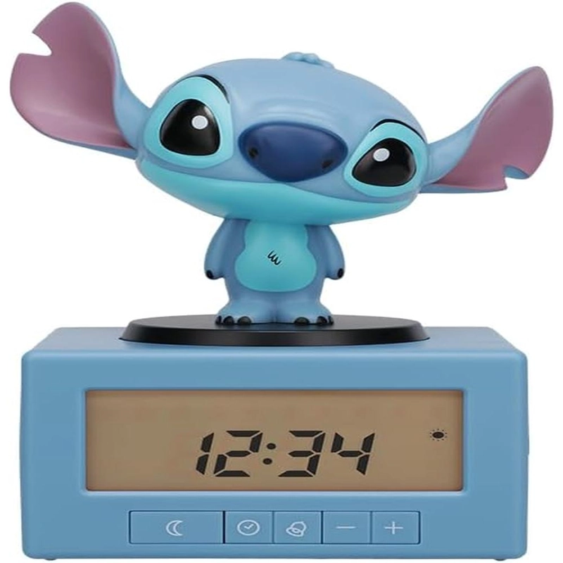 PALADONE STITCH, RELOJ DESPERTADOR PROYECTOR INFANTIL OFICIAL - 1