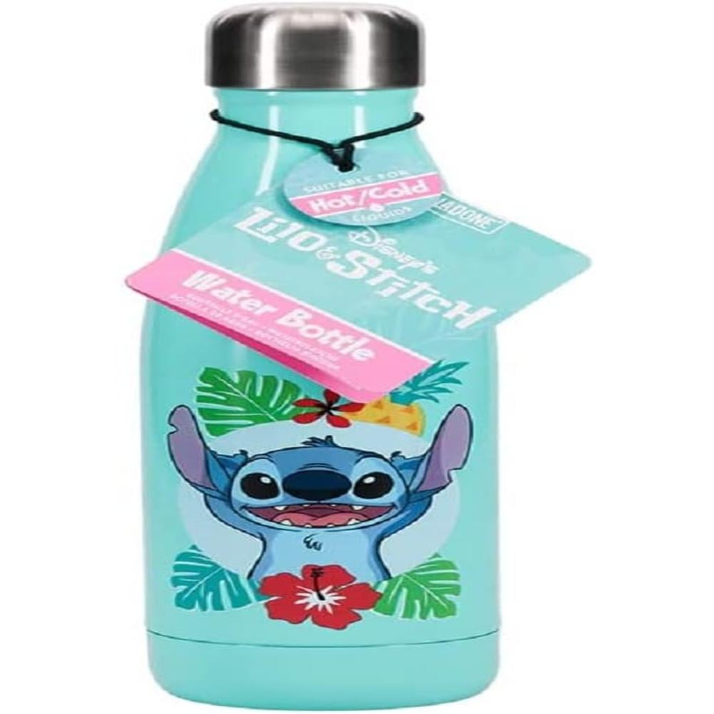 PALADONE DISNEY LILO Y STITCH, BOTELLA DE AGUA METÁLICA 15 OZ / 444 ML OFICIAL - 1
