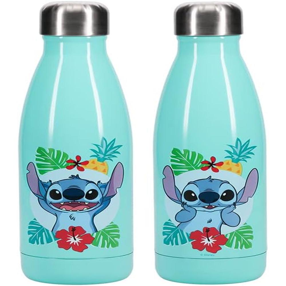 PALADONE DISNEY LILO Y STITCH, BOTELLA DE AGUA METÁLICA 15 OZ / 444 ML OFICIAL - 3