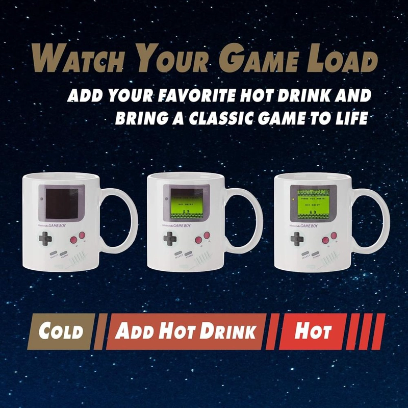 PALADONE GAMEBOY TAZA TÉRMICA CAMBIA COLOR 10 OZ / 295 ML - 3