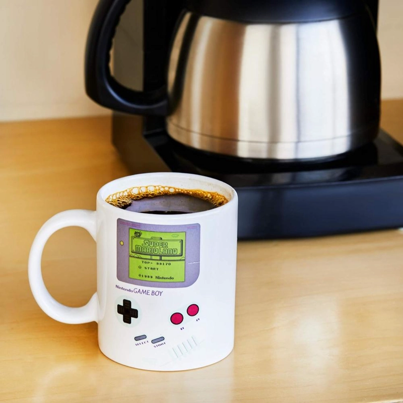 PALADONE GAMEBOY TAZA TÉRMICA CAMBIA COLOR 10 OZ / 295 ML - 6