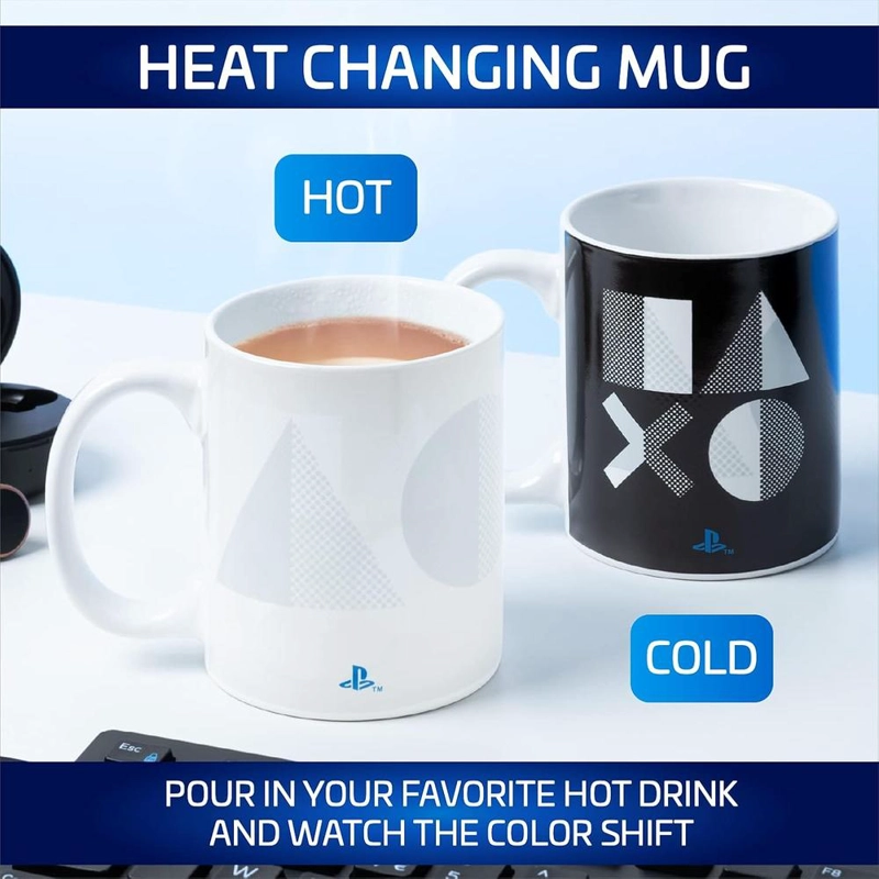 PALADONE PLAYSTATION 5, TAZA TÉRMICA CERÁMICA OFICIAL - 2