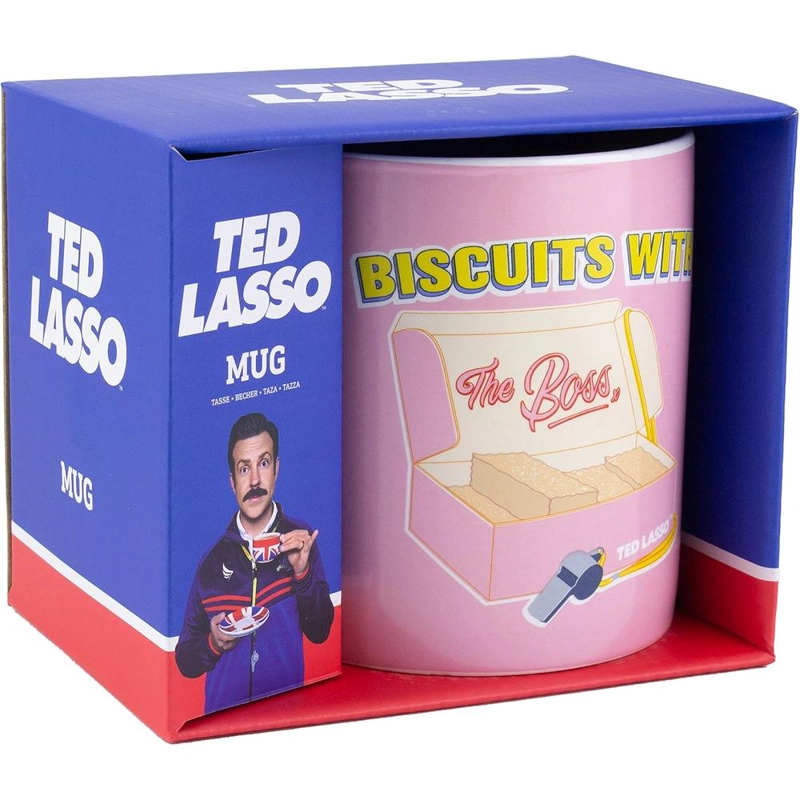 PALADONE TED LASSO, TAZA GALLETAS CON EL JEFE XL OFICIAL - 5