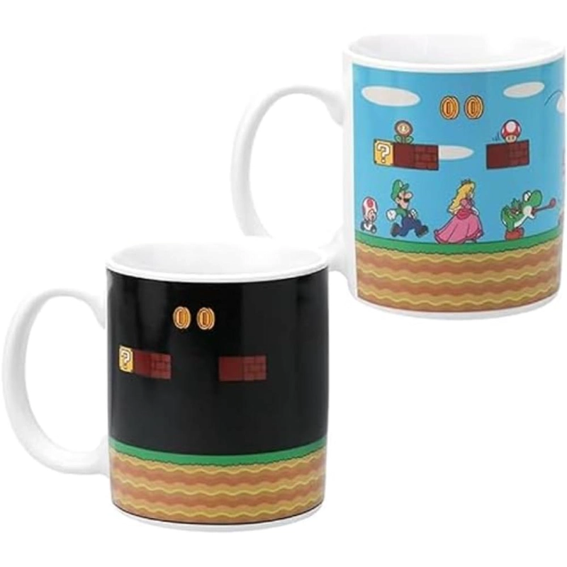 PALADONE SUPER MARIO LEVEL, TAZA TÉRMICA CAMBIA COLOR - 1