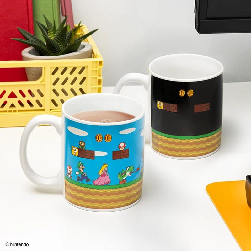 PALADONE SUPER MARIO LEVEL, TAZA TÉRMICA CAMBIA COLOR - 4