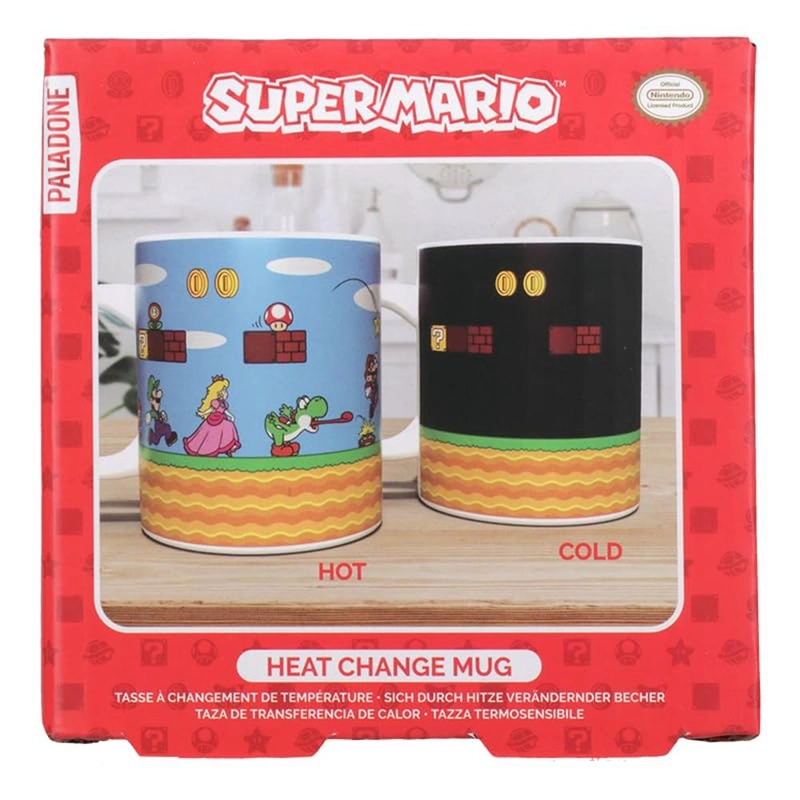 PALADONE SUPER MARIO LEVEL, TAZA TÉRMICA CAMBIA COLOR - 6