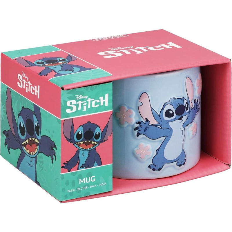 PALADONE DISNEY LILO Y STITCH, TAZA GRANDE 13 OZ / 384 ML OFICIAL - 3