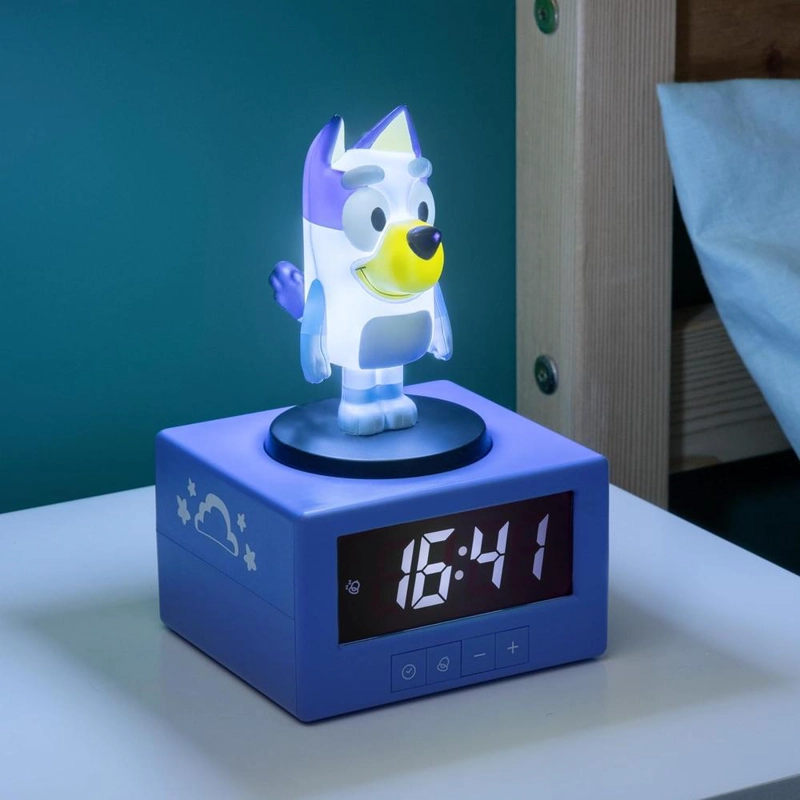 PALADONE RELOJ DESPERTADOR AZUL PEQUEÑO - 2