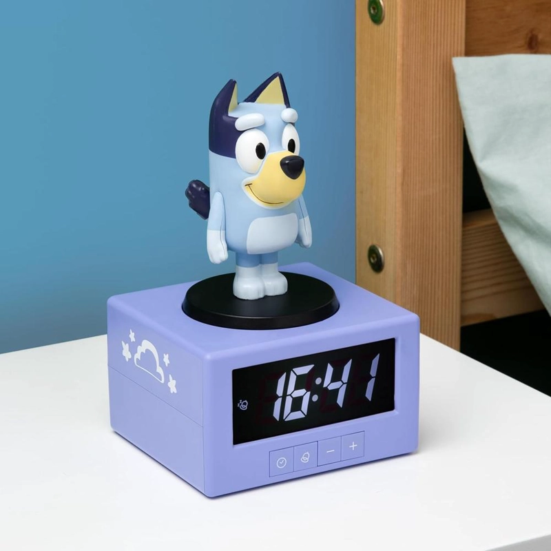 PALADONE RELOJ DESPERTADOR AZUL PEQUEÑO - 3