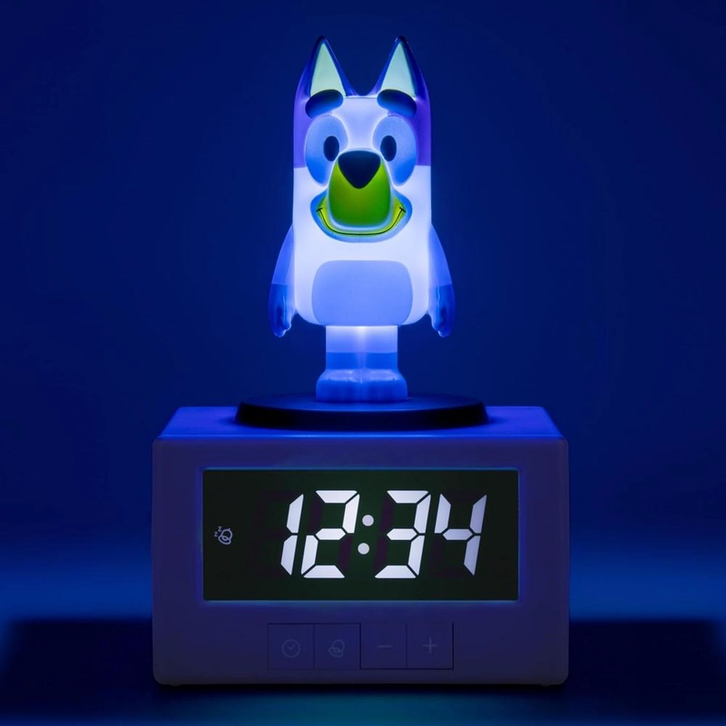 PALADONE RELOJ DESPERTADOR AZUL PEQUEÑO - 4