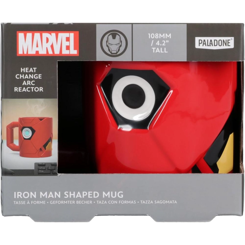 PALADONE MARVEL IRON MAN, TAZA CERÁMICA OFICIAL - 1