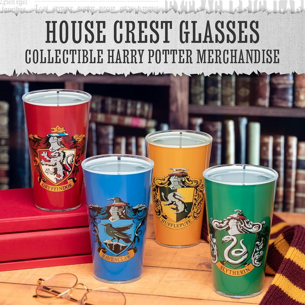 PALADONE HARRY POTTER HOGWARTS HOUSE CREST, SET 4 VASOS OFICIAL - 2